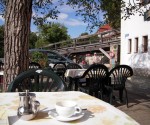 Terrasse Hotel Am Wehrdamm Bad Kösen