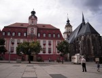Rathaus und Kirche Weißßenfels