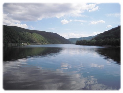 Blick zurück auf die letzte Talsperre